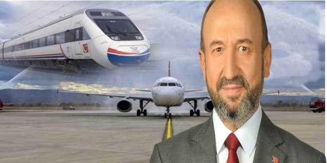 Milletvekili Kavuncu'dan havaalanı ve hızlı tren açıklaması