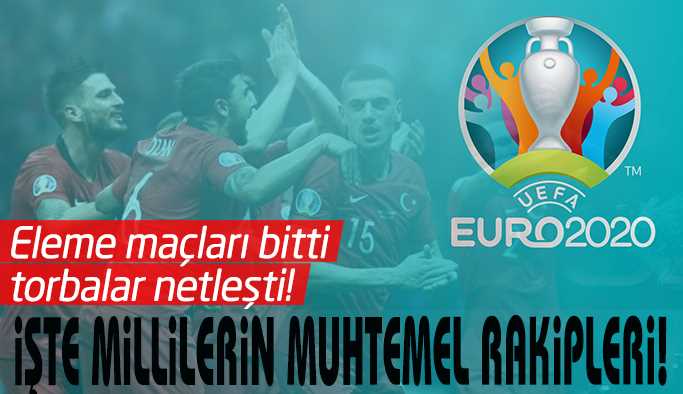 Milli Takımımızın muhtemel rakipleri! 