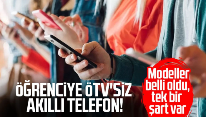 Öğrencilere ÖTV’siz Akıllı Telefon