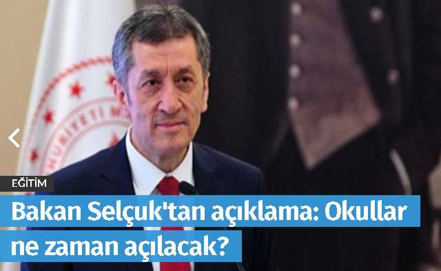 Okullar ne zaman açılacak?