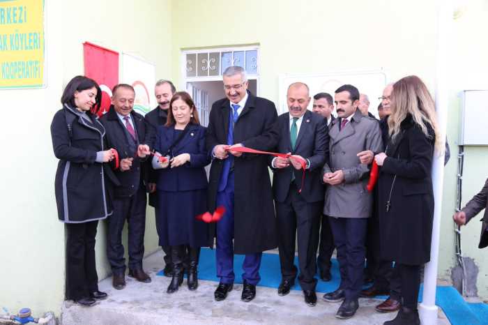 ORTAKÖY PEKMEZ ÜRETİM TESİSİ AÇILDI