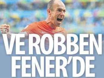 Robben Fenerbahçe'de