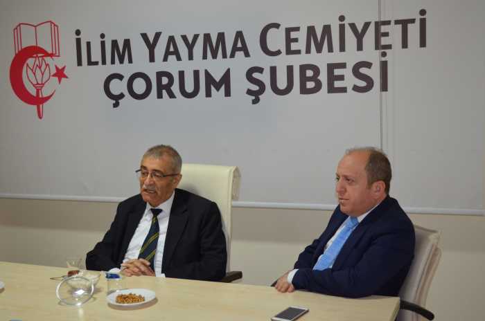 SABAHATTİN ZAİM ÜNİVERSİTESİ REKTÖR YARDIMCISI PROF. DR. ARİF ERSOY İLİM YAYMA CEMİYETİ’NDE