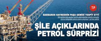 Şile açıklarında petrol ve gaz aramasına başlandı