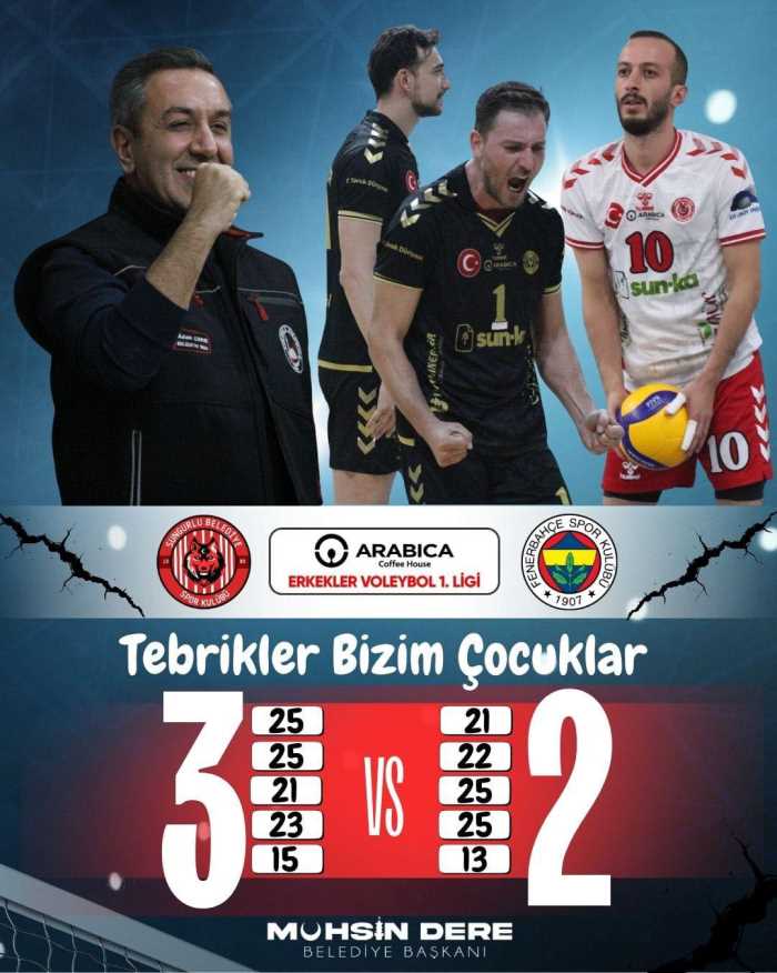 Sungurlu'nun Efeleri Fenerbaçe'yi Devirdi!
