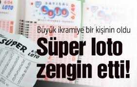 Süper Loto'da büyük ikramiye sahibini buldu