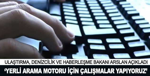 TM: Yerli arama motoru geliyor