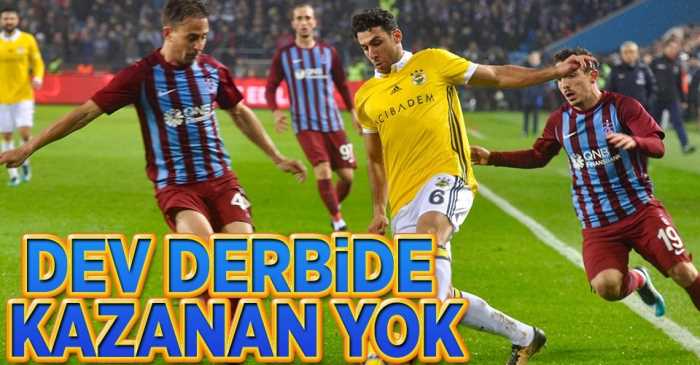 Trabzonspor 1-1 Fenerbahçe 