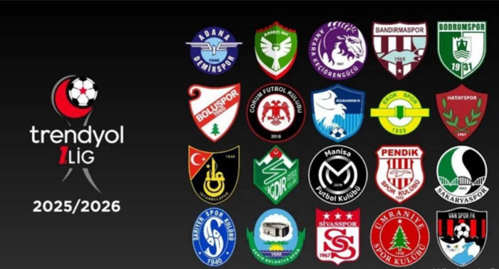 Trendyol 1.Lig'de 2025-26 Sezonunda ÇorumFK'nın Rakipleri!