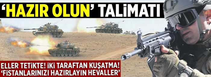 TSK: AFRİN İÇİN HAZIRDA BEKLİYOR