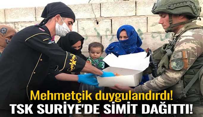 TSK Suriye'de 'Mevlit Kandili simi'ti dağıttı 