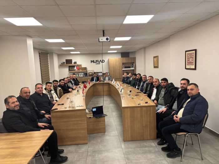 TSO Adayı Erkan Dalyan, MÜSİAD ile Yol Haritasını Paylaştı