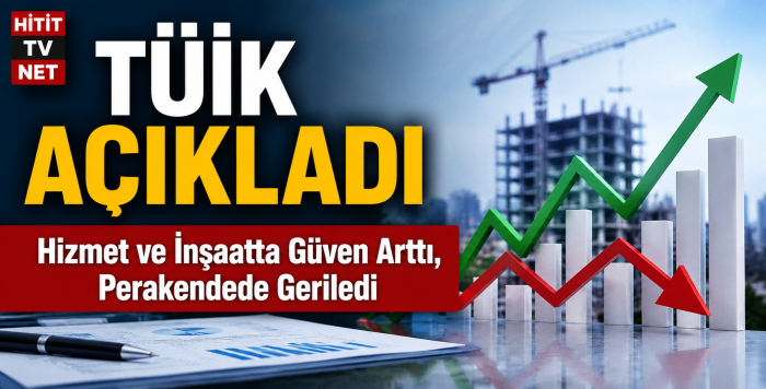 TÜİK Açıkladı: Hizmet ve İnşaatta Güven Arttı, Perakendede Geriledi