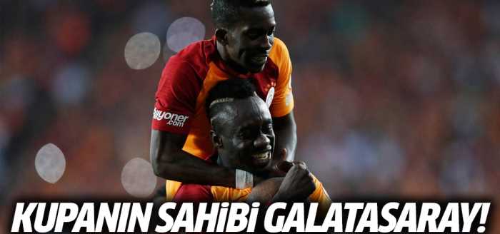 Türkiye Kupası'nın sahibi Galatasaray oldu
