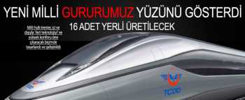 Türkiye'nin ilk milli hızlı treni
