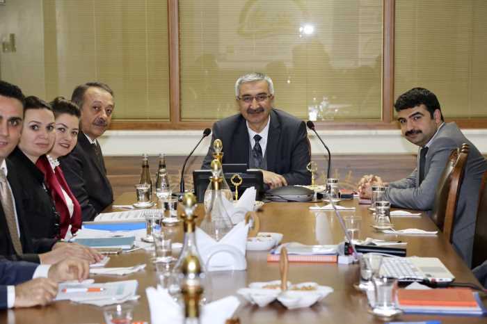 VALİ KILIÇ TARIM KURUMLARINI BİR ARAYA GETİRDİ 
