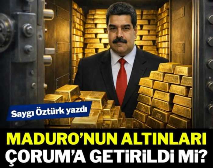 Venezuela Altını Çorum'a Hiç Gelmedi!