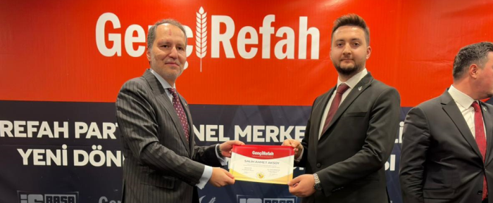 Y. Refah Partisi’nden Salih Ahmet Aksoy’a Yeni ve Önemli Bir Görev