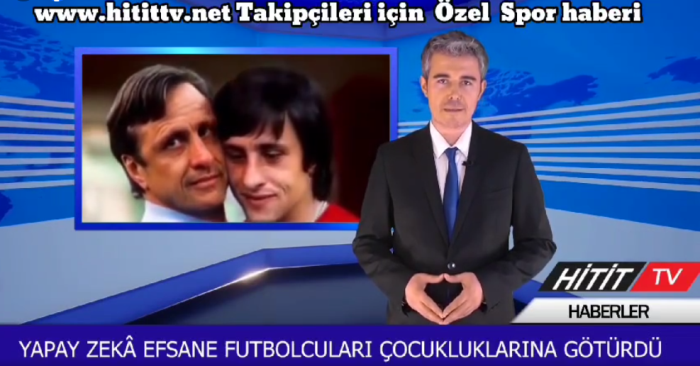 Yapay zeka efsane futbolcuları çocukluklarıyla buluşturdu