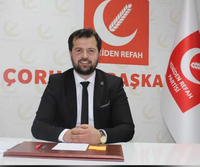 Yeniden Refah Partisi Çorum Teşkilatının darp iddiası! 