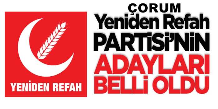 Yeniden Refah Partisi'nde listebaşı “Yakup Taş” oldu