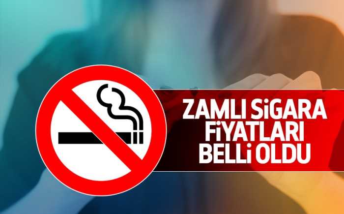 Yılın ikinci yarısında yapılan sigara zamları ile yeni fiyatlar belirlenmeye başladı.