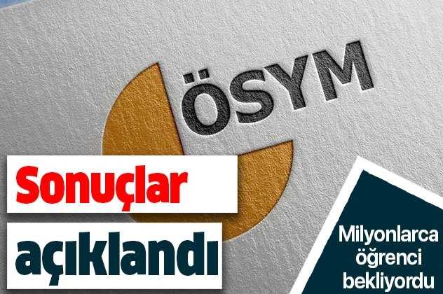 YKS sonuçları açıklandı