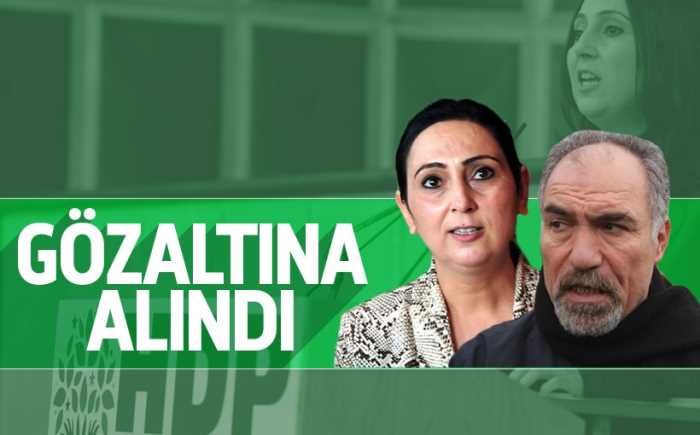 Yüksekdağ'ın eşi Sedat Şenoğlu gözaltında