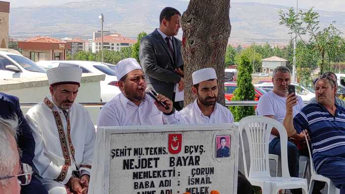 Zafer Haftası nedeniyle şehitler Çorum'da Dualarla Anıldı