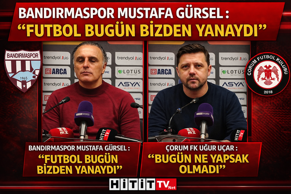 “Çorum FK Süper Lig yolunda yara aldı - Bandı…