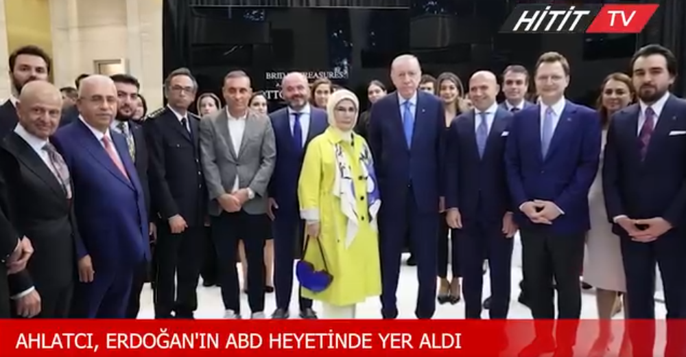 Ahlatçı Erdoğan'ın ABD  Heyetinde Yer Aldı!