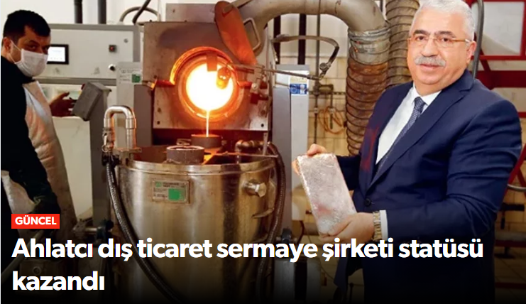 Ahlatcı’ya Stratejik Statü Dış Ticarette Yeni…