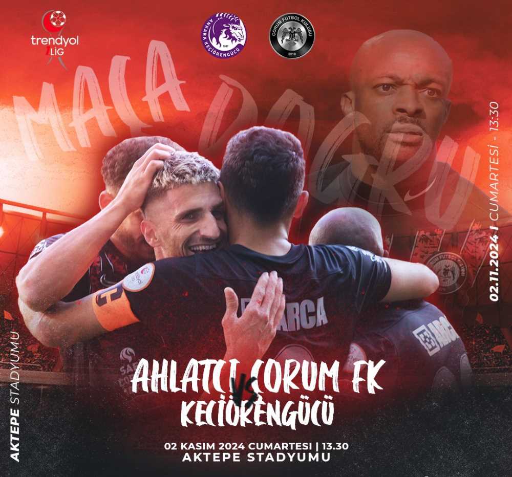 Ankara Keçiörengücü - Ahlatçı Çorum FK maçı