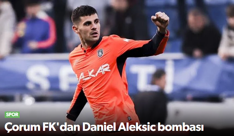 Arca Çorum FK, Danijel Aleksic ile El Sıkıştı…