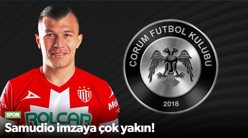 Arca Çorum FK'nın Braian Samudio Transferi!