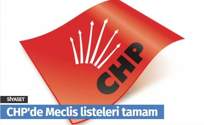 CHP'nin Belediye Meclisi ve İl Genel Meclisi …