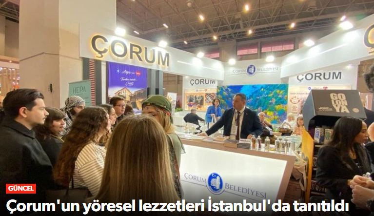 Çorum Belediyesi EMITT 2026 Turizm Fuarında 