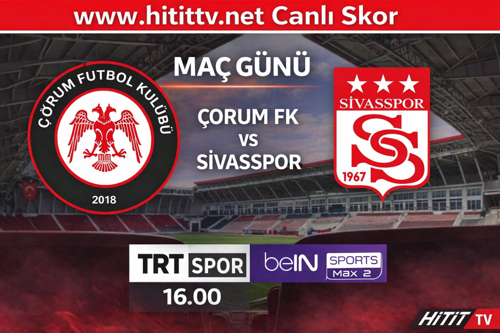 Çorum FK – Sivasspor maçı 