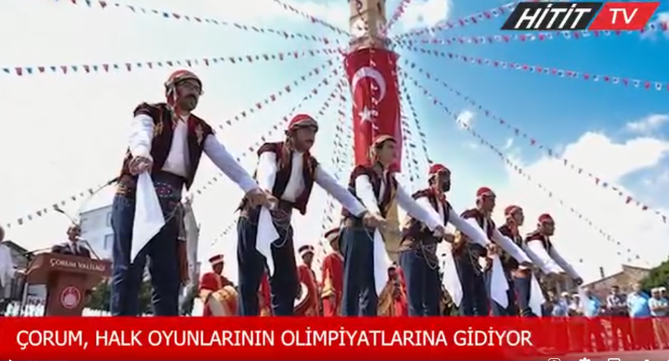 Çorum Halk Oyunları Olimpiyatlarda Türkiye'yi…