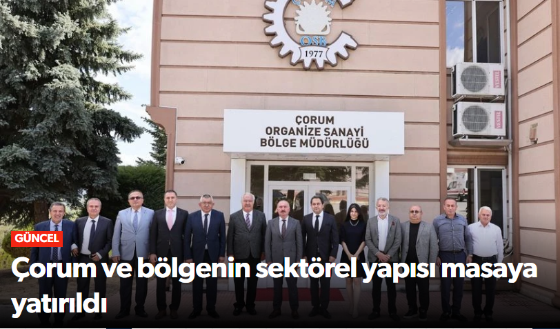 Çorum OSB'de Nitelikli İş Gücü İçin Stratejik…