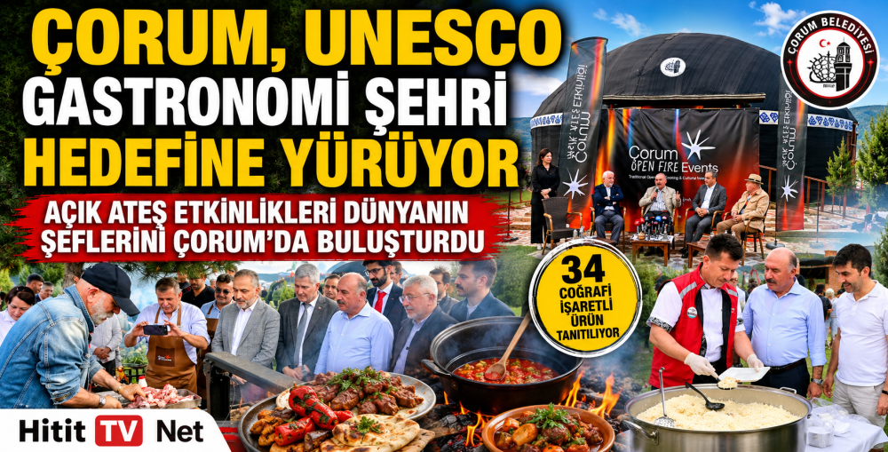 Çorum UNESCO Gastronomi Şehri olma hedefine a…