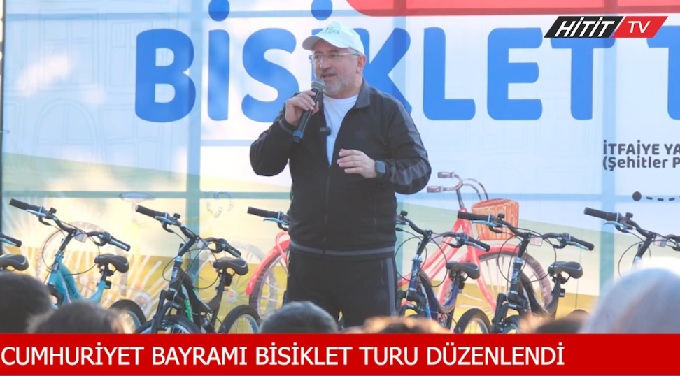 Cumhuriyet Bayramı Bisiklet Turu Düzenlendi