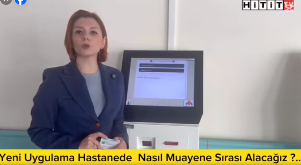 Hastane Polikliniklerinde Sıra Almaya "Kiosk …