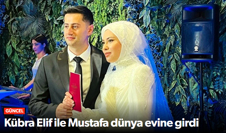 Kübra Elif ve Mustafa Gücün Mutluluğa "EVET" …