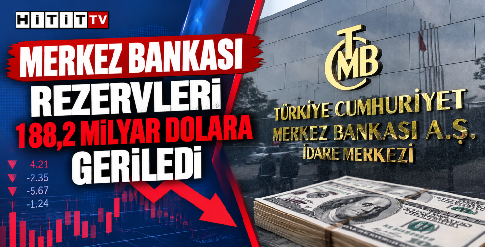MB: Rezervleri 188,2 Milyar Dolara Geriledi