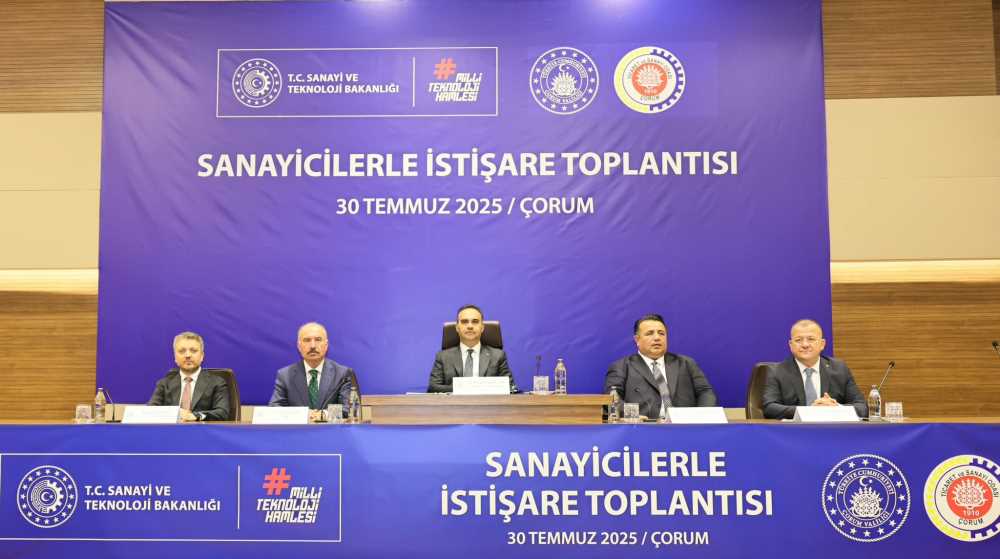Sanayi ve Teknoloji Bakanı Mehmet Fatih Kacır Çorum TSO'da