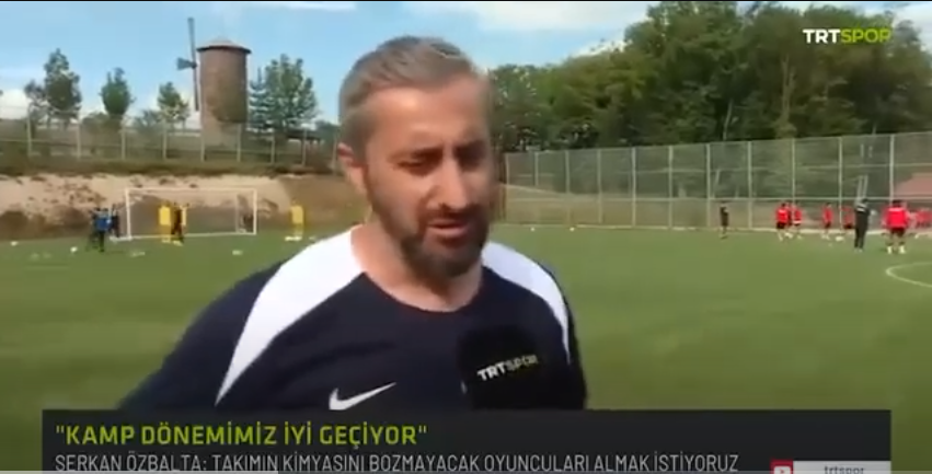 Serkan Özbalta TRT Spor'a Kamp Dönemini Anlat…
