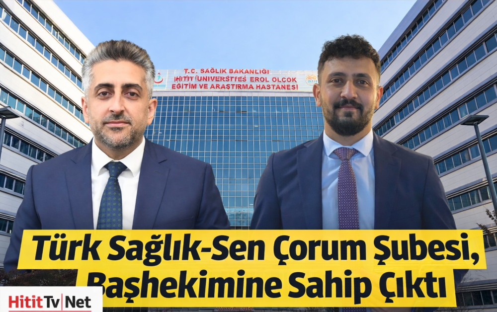 Türk Sağlık-Sen Çorum’dan Başhekim Gömeç’e İl…