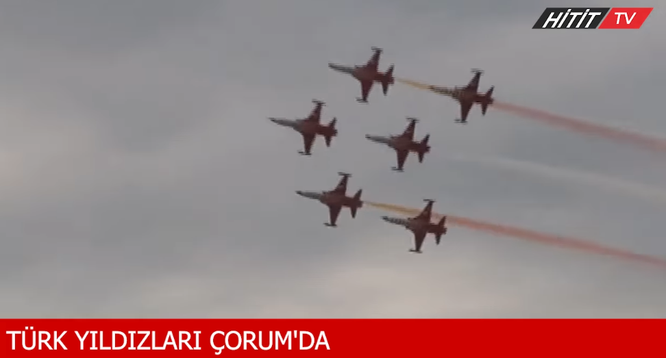 Türk Yıldızları 29 Ekim'de Çorum Semalarında Uçacak!