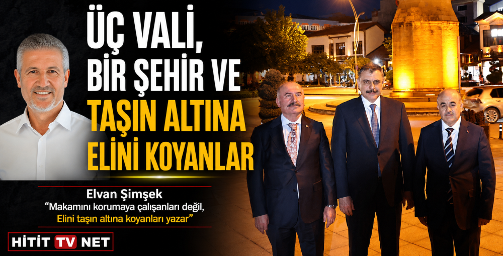 Üç Vali, Bir Şehir ve Taşın Altına Elini Koya…